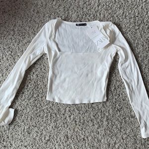 Zara square neck never worn
